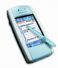 Sony Ericsson P800 GUI